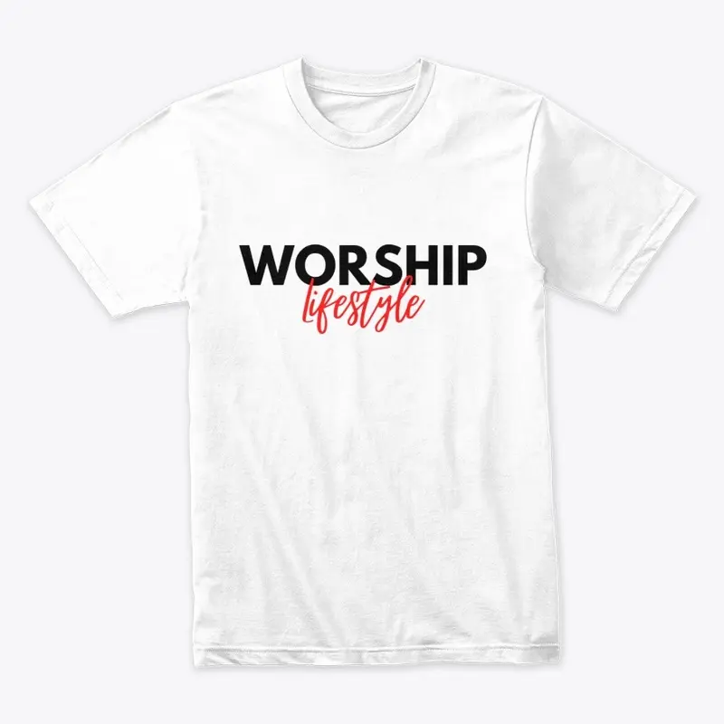 Worship Lifestyle - White Tee